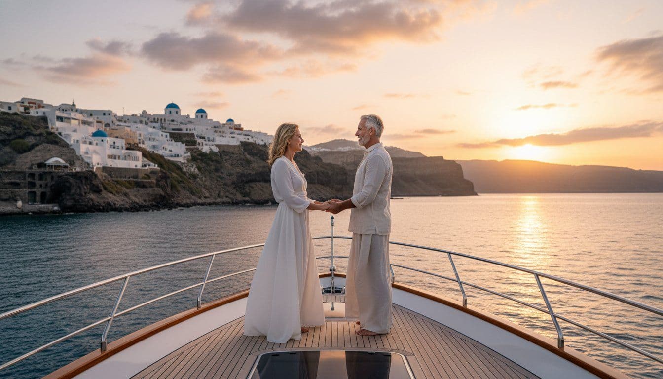 The Ultimate Guide to Yacht Charter for a Renewal of Vows Ceremony in Greece (2026)