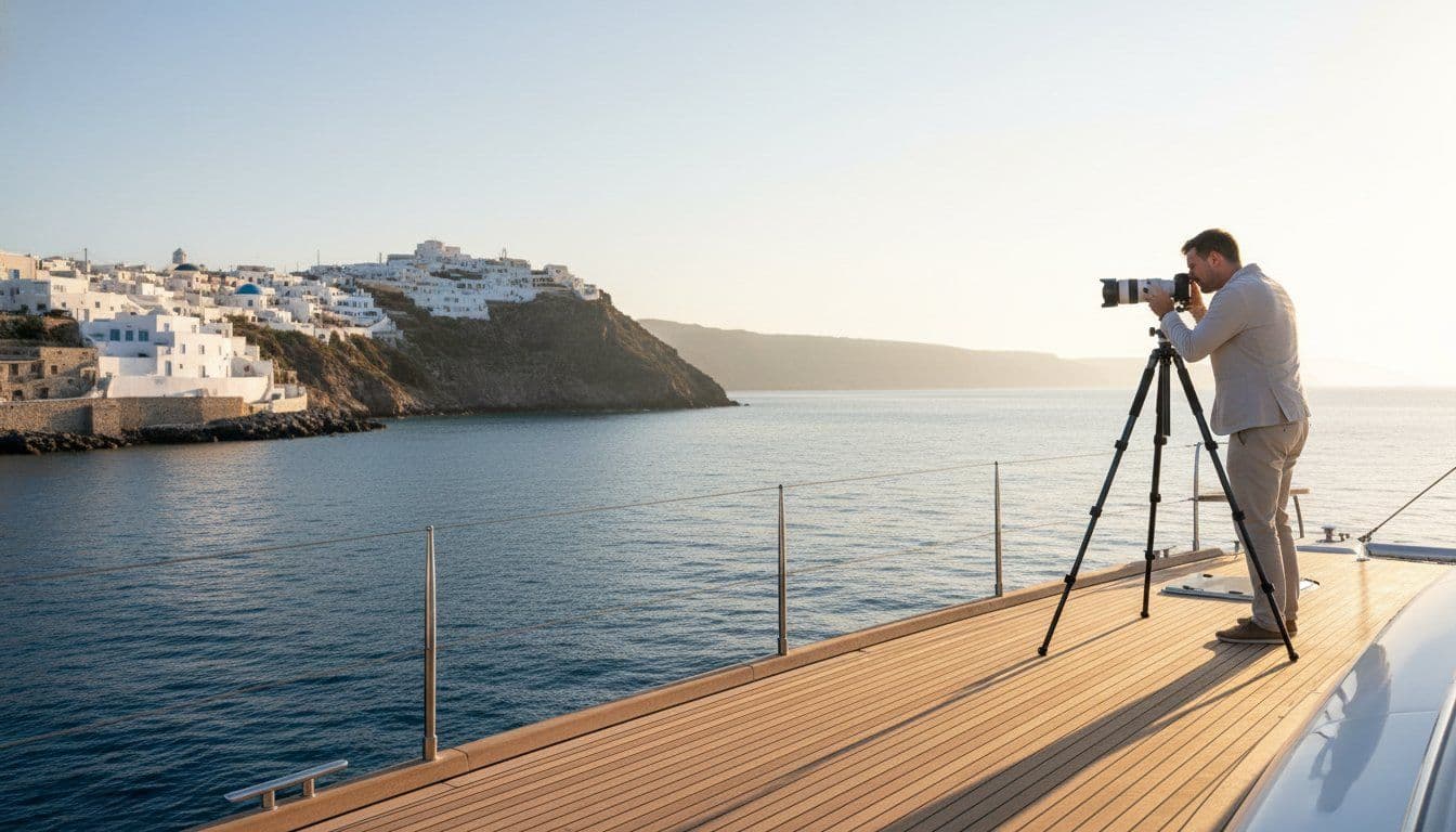 Greece Yacht Charter for a Photography Trip: Capturing the Aegean in 2026