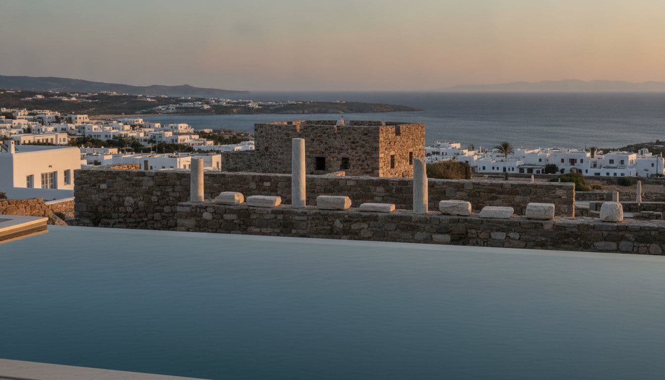 Luxury Villas Near Parikia Castle Paros: A Guide to the Architectural Enigma of Parikia