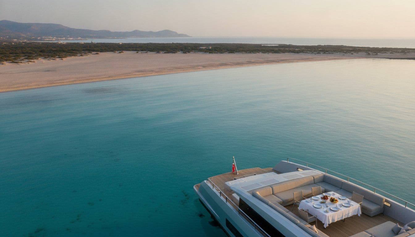 Yacht Charter to Elafonisi Beach Crete: The 2026 Luxury Buying Guide
