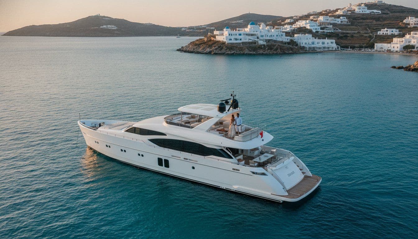 Yacht Charter from Athens to Mykonos: The Ultimate 2026 Luxury Crossing Guide