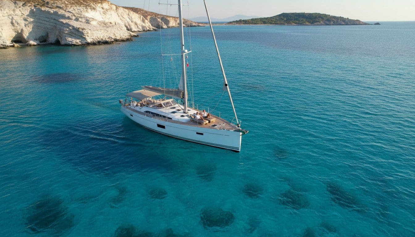 Yacht Charter from Milos to Kimolos: The 2026 Luxury Sailing Guide