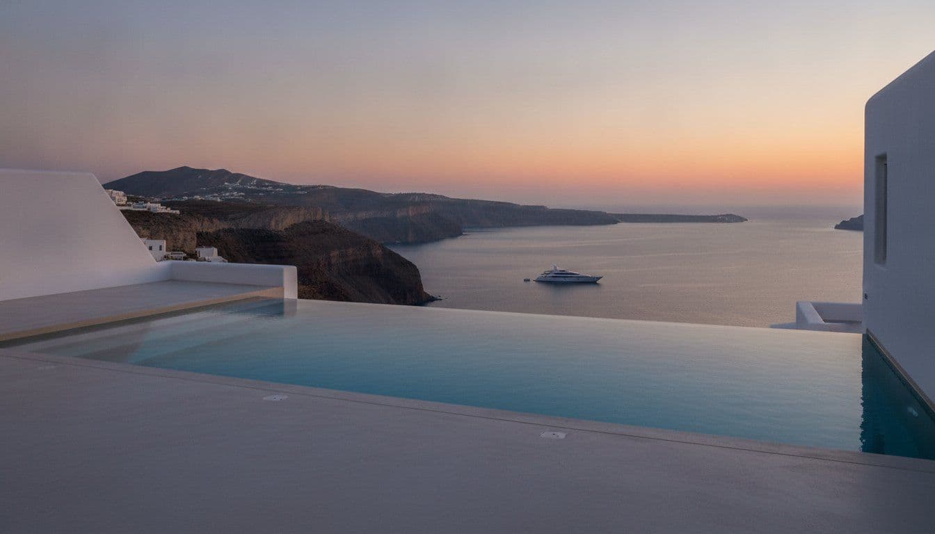 Luxury Villa Rental in Exo Gonia Santorini: The 2026 Connoisseur’s Guide