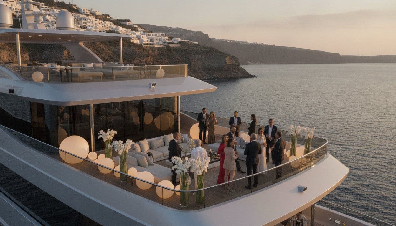 Private Yacht Event Charter Greece: The 2026 Luxury Planning Guide