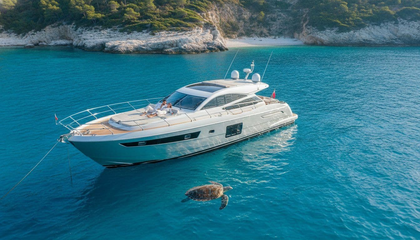 Luxury Crewed Yacht Charter Zakynthos: Marathonisi & Turtle Sanctuary Guide 2026