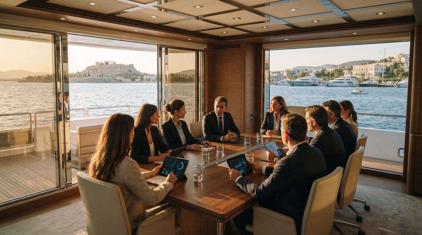 Hosting a High-Stakes Executive Board Meeting on a Chartered Yacht in Athens: The 2026 Professional Guide