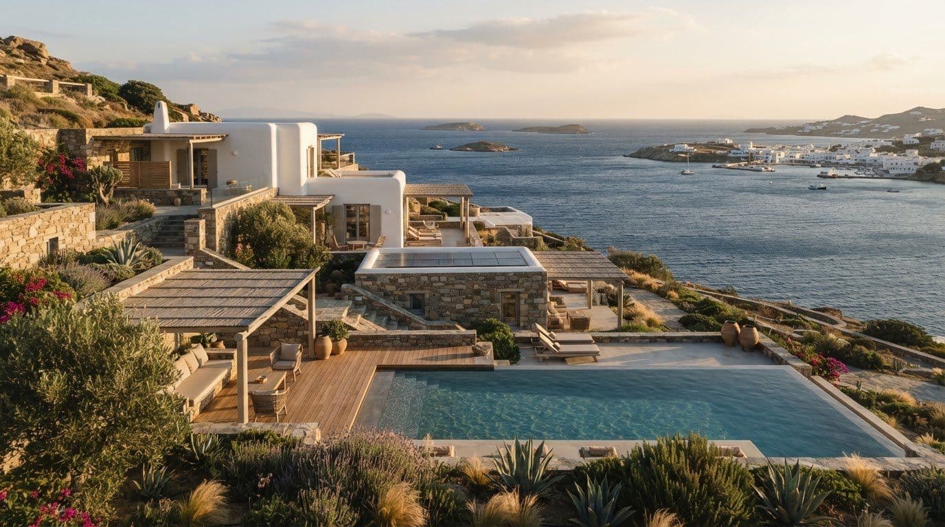 The 2026 Guide to Finding an Eco-Friendly Luxury Villa with Solar Power in Paros