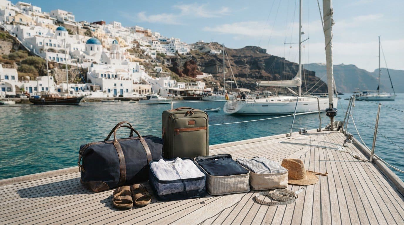 Luggage Size Limits for Charter Yachts: A Soft-Bag Checklist
