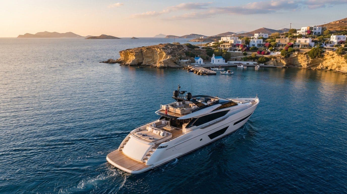 Ultra private luxury travel itinerary for UHNW families in Greece