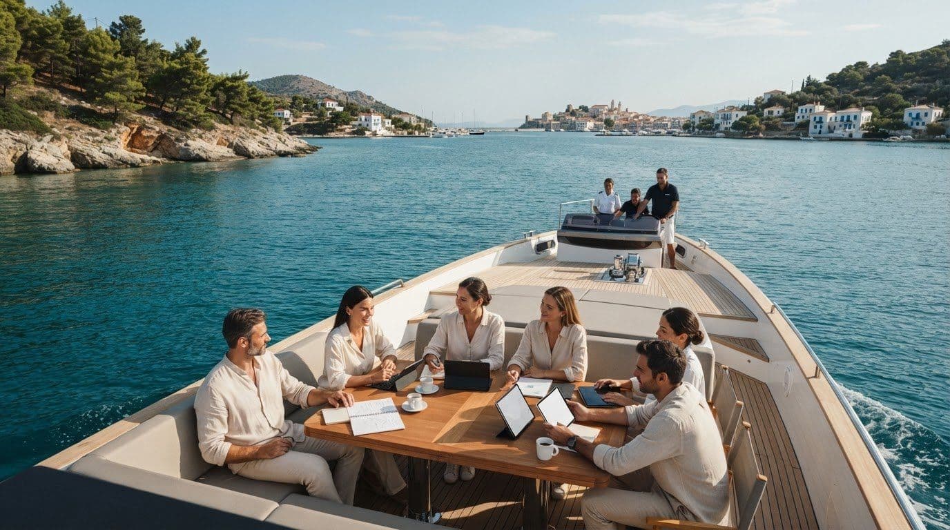 Luxury Yacht Charters in Greece for Executive Retreats