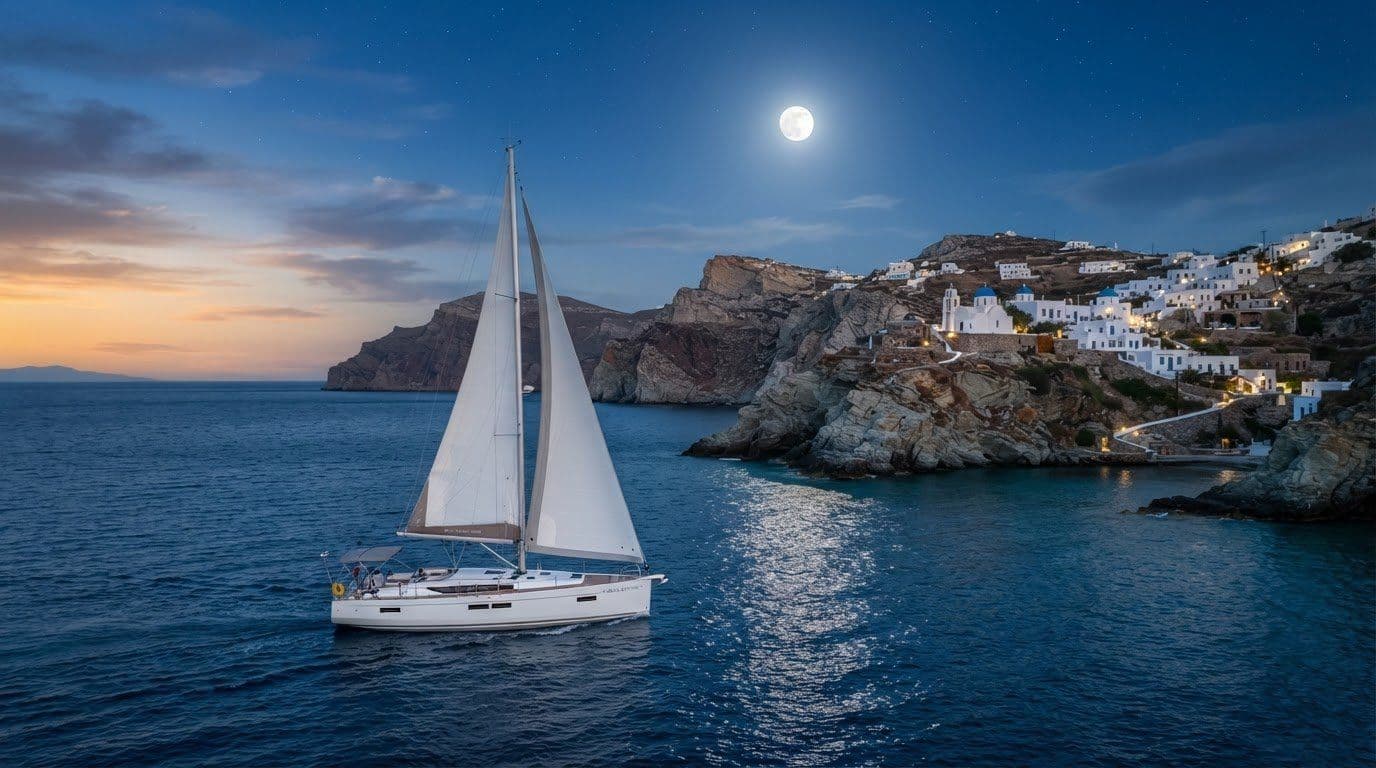 Greek yacht charter prices, seasons and island conditions